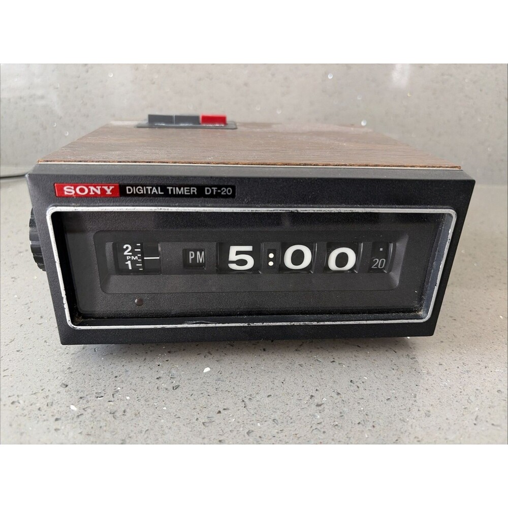 READ Sony Digital Timer DT-20 Vintage Parts / Repair ONLY